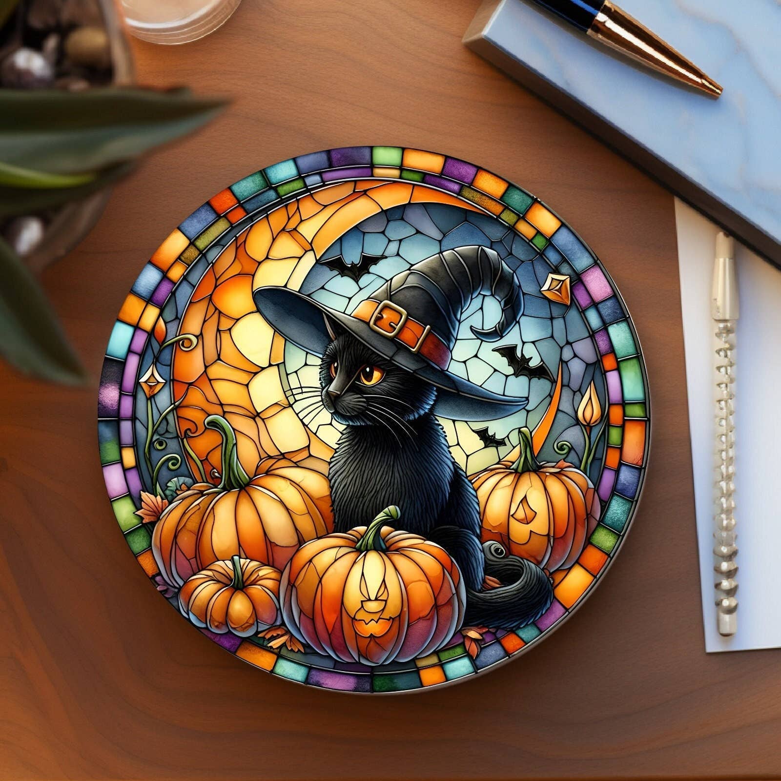 https://cdn.shopify.com/s/files/1/0016/1300/4872/files/faire-fernville-creations-coasters-3-6-inch-glossy-black-cat-halloween-imitation-stained-glass-coaster-42249530409198.jpg?v=1731141525