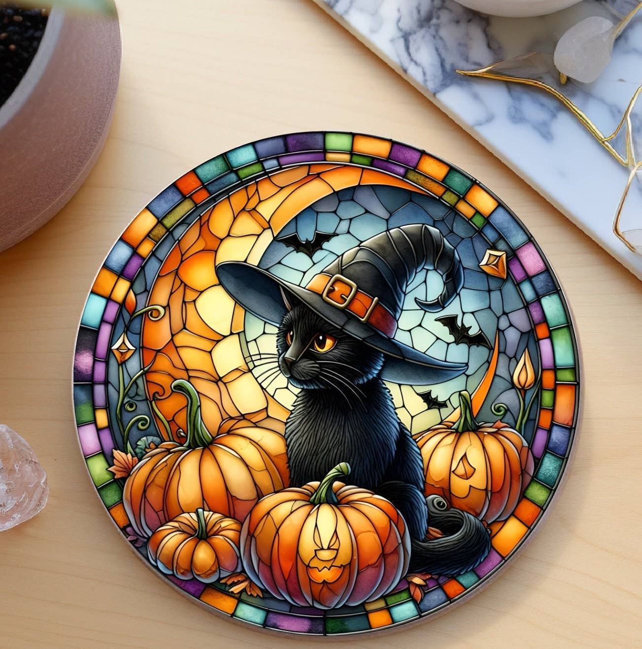 https://cdn.shopify.com/s/files/1/0016/1300/4872/files/faire-fernville-creations-coasters-3-6-inch-glossy-black-cat-halloween-imitation-stained-glass-coaster-42249532440814.jpg?v=1731141686